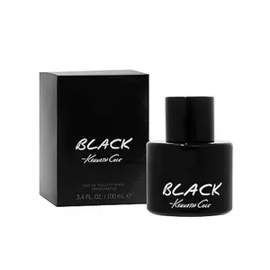 Kenneth Cole Black for Him 3.4 OZ Eau De Toilette for Men Floral Scent Ideal for Regular Use Classic Fragrance Type