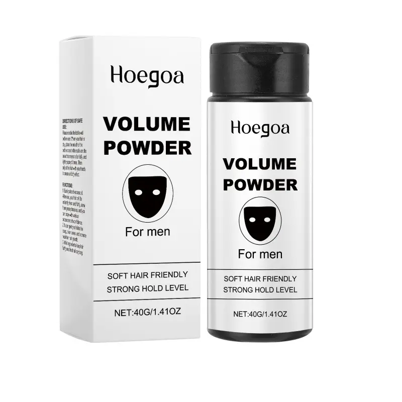 Hoegoa Volumizing Hair Powder Gentle Ingredients No-Wash Fluffy Oil Control Fresh Long-Lasting Hair Powder