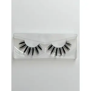 Labo Glam Spotlight 25mm Dramatic Volume Faux Mink Lashes | Extra Full Glam Strip Lashes Reusable