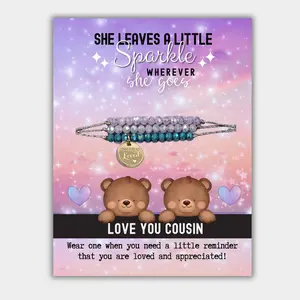Cousin Bracelet Set | Gift for Cousin