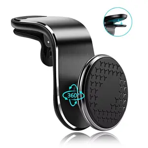 Magnetic Car Air Vent Phone Holder, Universal Car Air Outlet Phone Holder, Car Phone Mount, Car Cellphone Mount, Car Interior Accessories for iPhone Xiaomi Samsung