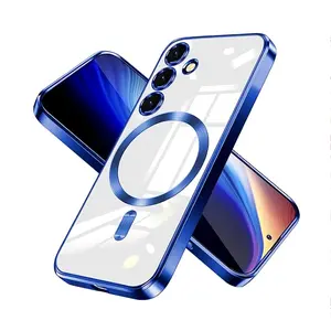 3pcs [1 Phone Case with 2 Clear Screen Protectors][Ultra-Slim Protective Phone Cover] Transparent Phone Case for Samsung A56, A55 5G, A35 5G, A15, A25, A16, A05S, A05, And A06