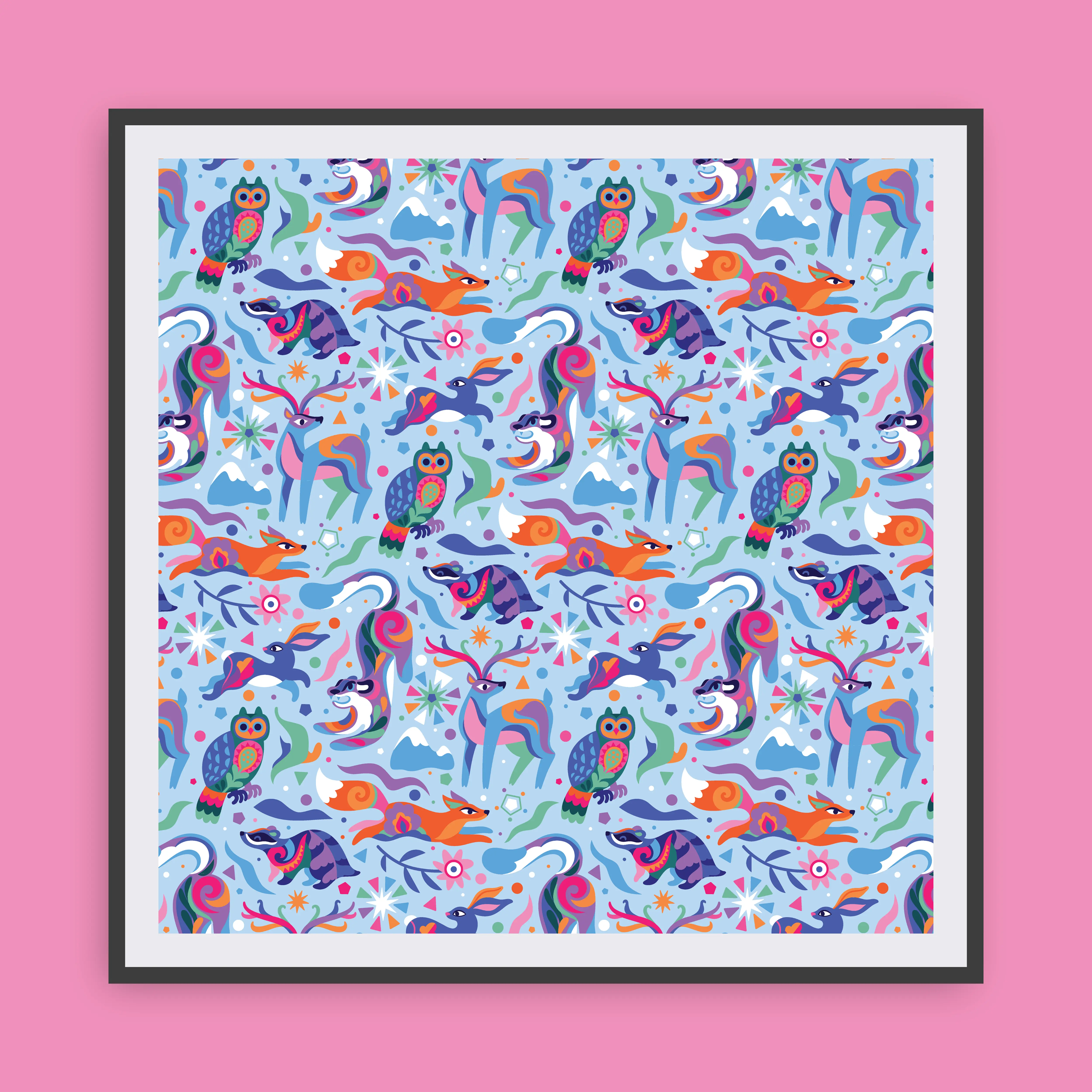 Arctic Friends Canvas
