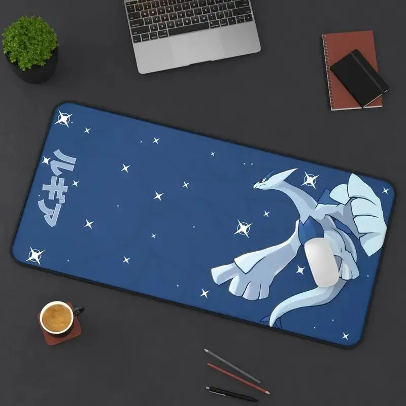 Lugia Umbreon Gaming Desk Mat - Christmas Birthday Gift Idea - Anime Mousepad, Non-Stitched Mat