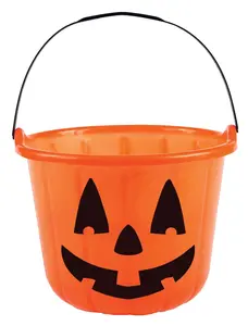 Fun World FW94811 Pumpkin Candy Bucket