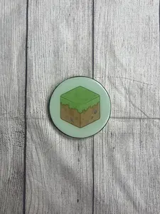 Glossy Wooden Grass Block Epoxy Resin Coasters, Kitchen Tableware Accessories for Table Top Use