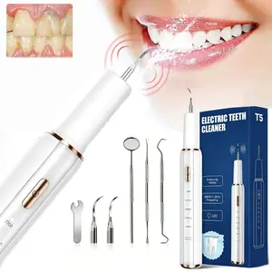 Electric Toothbrush for Tartar Removal: A dental care kit featuring a wireless electric toothbrush  equipped with 5 adjustable modes  specifically designed for tartar removal and oral hygiene