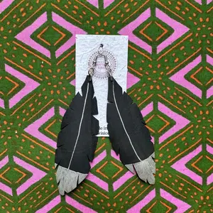 upCYCLED Rubber Earrings