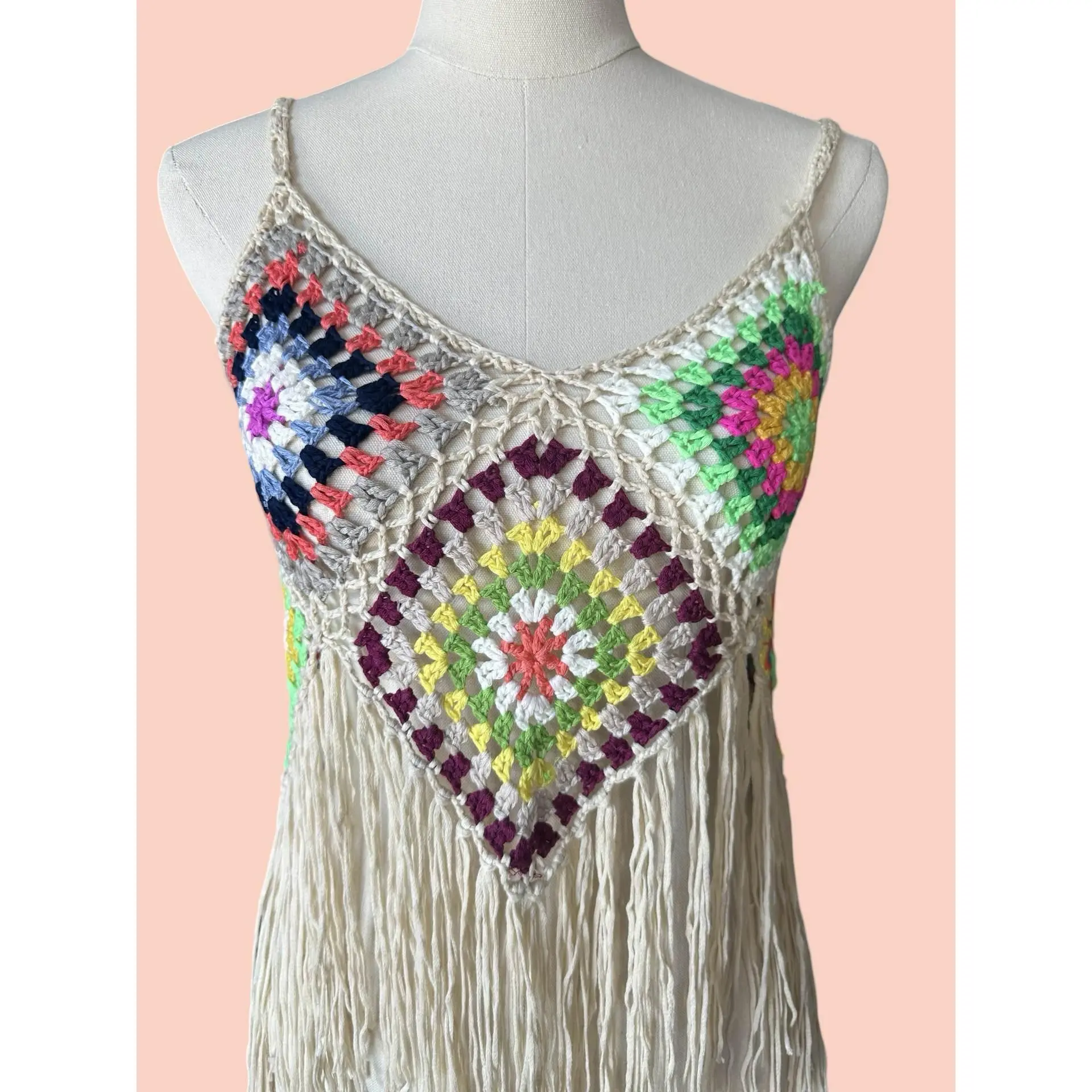 Beach Boho Crochet Vintage Camisole*