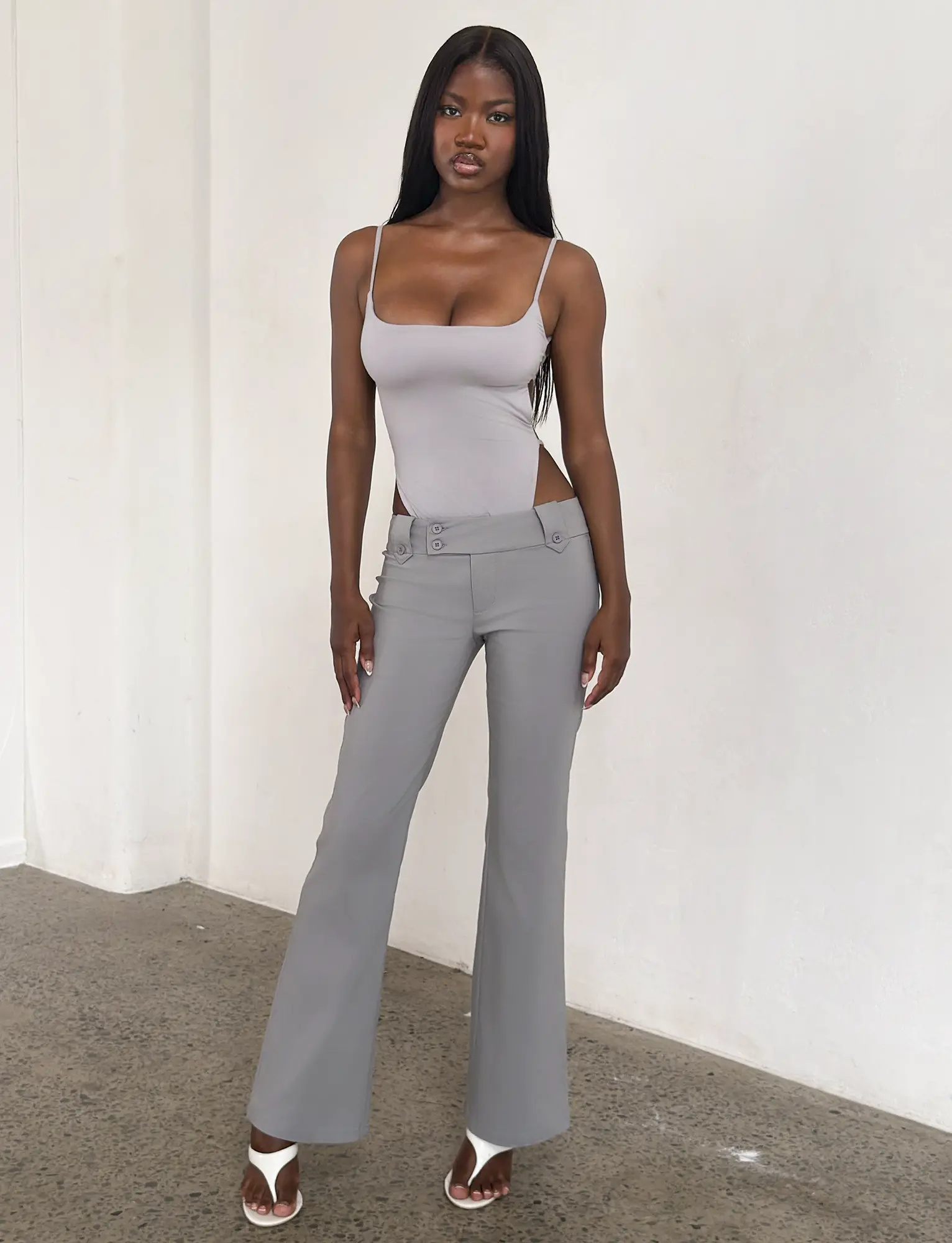 KITTIE PANT - FROST GREY