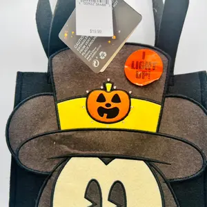 Orlando Theme Park Merch Mickey Light Up Halloween Treat Bag