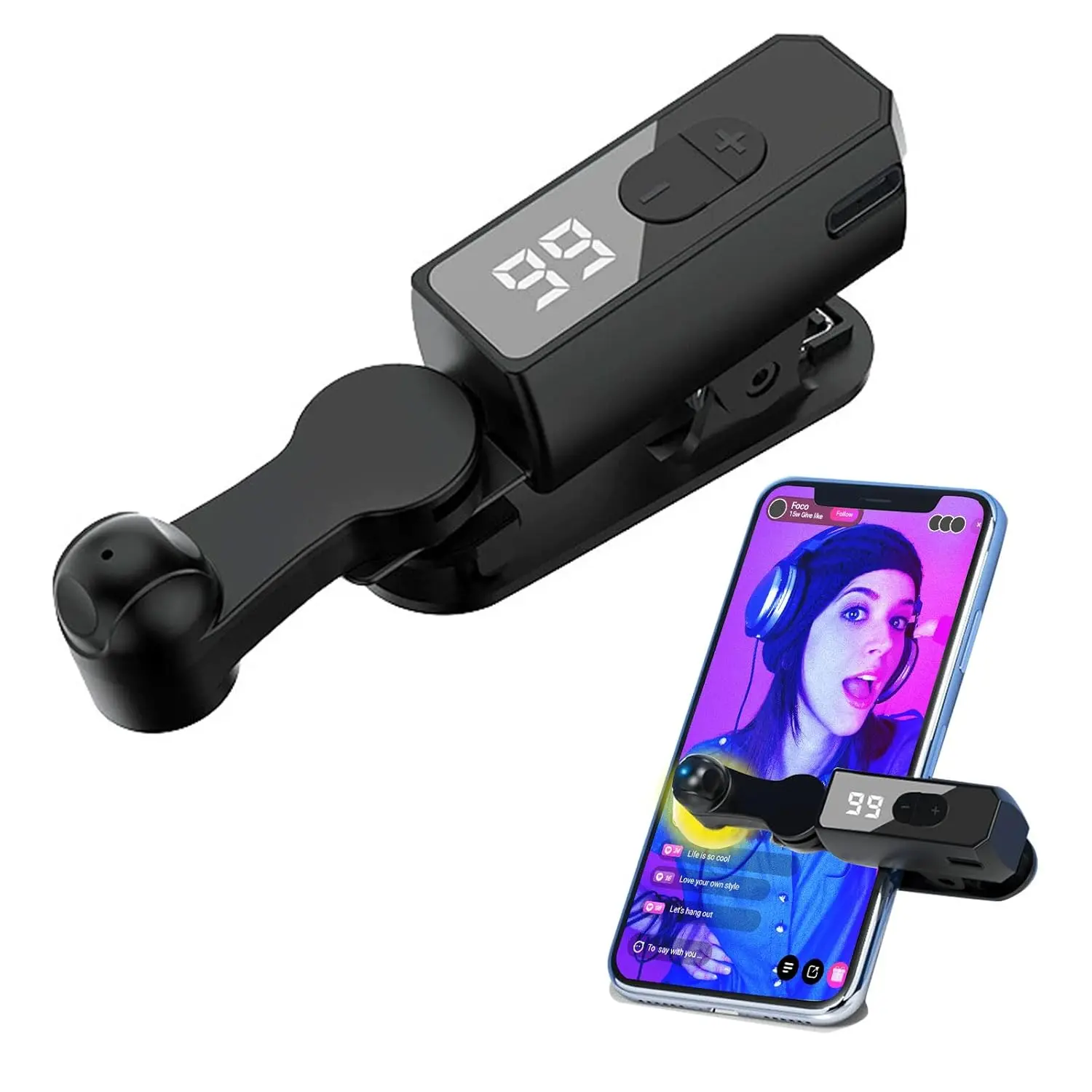 Black(Rechargeable Version)