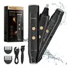 Akunbem Electric Groin Hair Trimmer for Men,Nose Hair Trimmer, Dual Heads Waterproof Ball Pubic Shaver for Male and Female,Replaceable Ceramic Blade Heads, Wet/Dry Body Razor,Husband Gift for Birthday and Halloween & Christmas Comfort tiktokshopbacktoscho