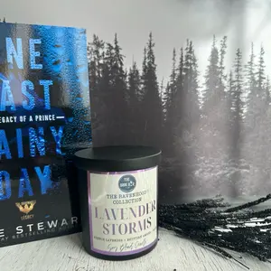 LICENSED Lavender Storms The Ravenhood Candle