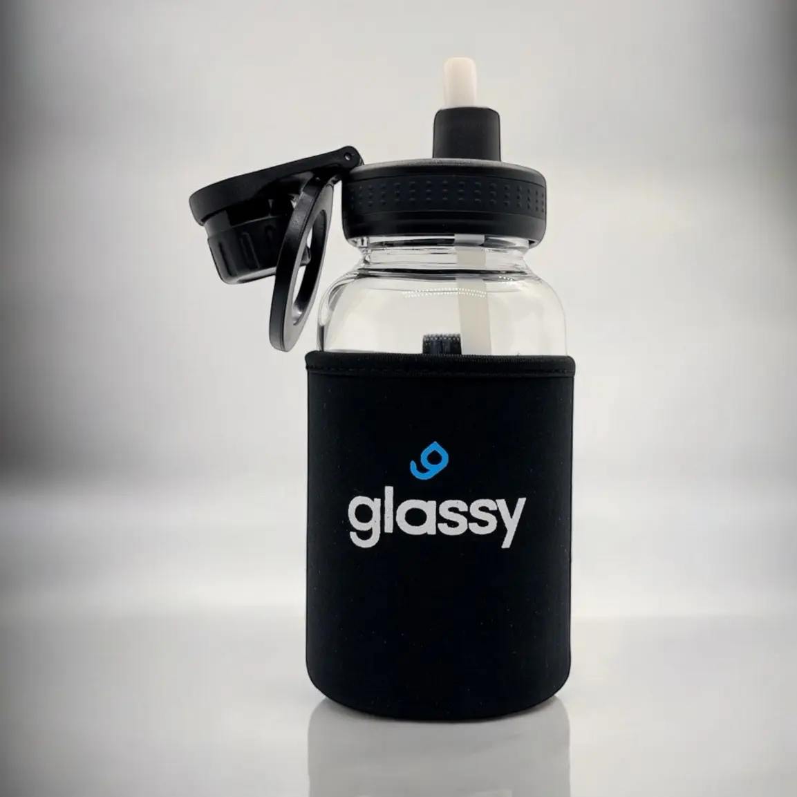 glassy 24oz Water Bottle with MagSafe Lid for Safe and Convenient Drinking - Drinkware, Cup