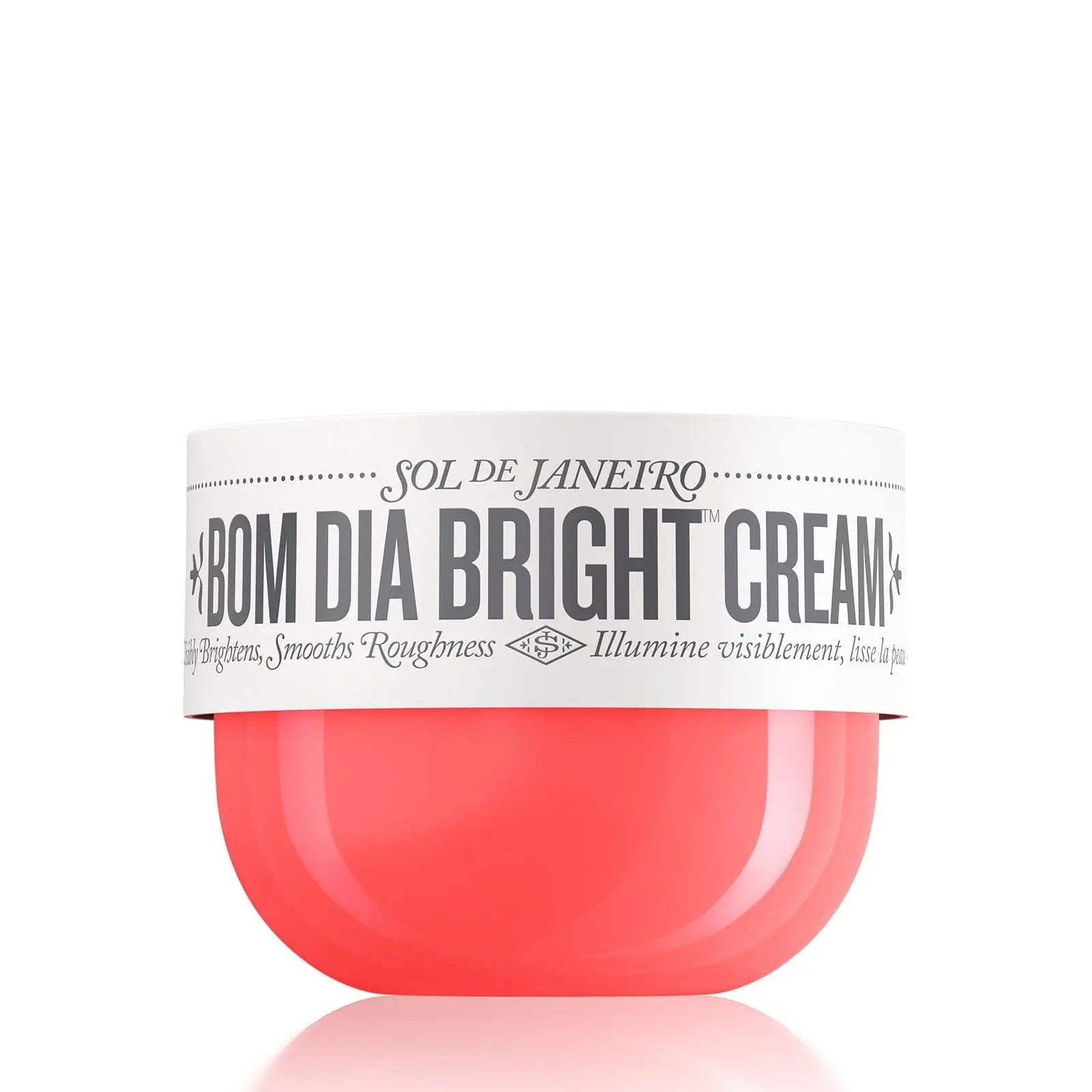 Sol de Janeiro Bom Dia Bright Body Cream - Scented Body Care Moisturizer with Exfoliating Fruit AHAs, Vitamin C, Jasmine, Black Amber Plum & Vanilla Woods Fragrance; Retexturizes, Brightens, Smoothes Skin, Vanilla Scents, Glowup, Selfcare