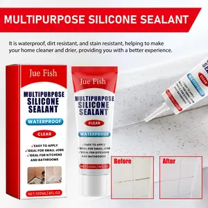 Multifunctional Sealing Glue Kitchen Countertop Bathroom Toilet Waterproof Moisture-Proof Grout Tile Adhesive Invisible Waterproof Sealant