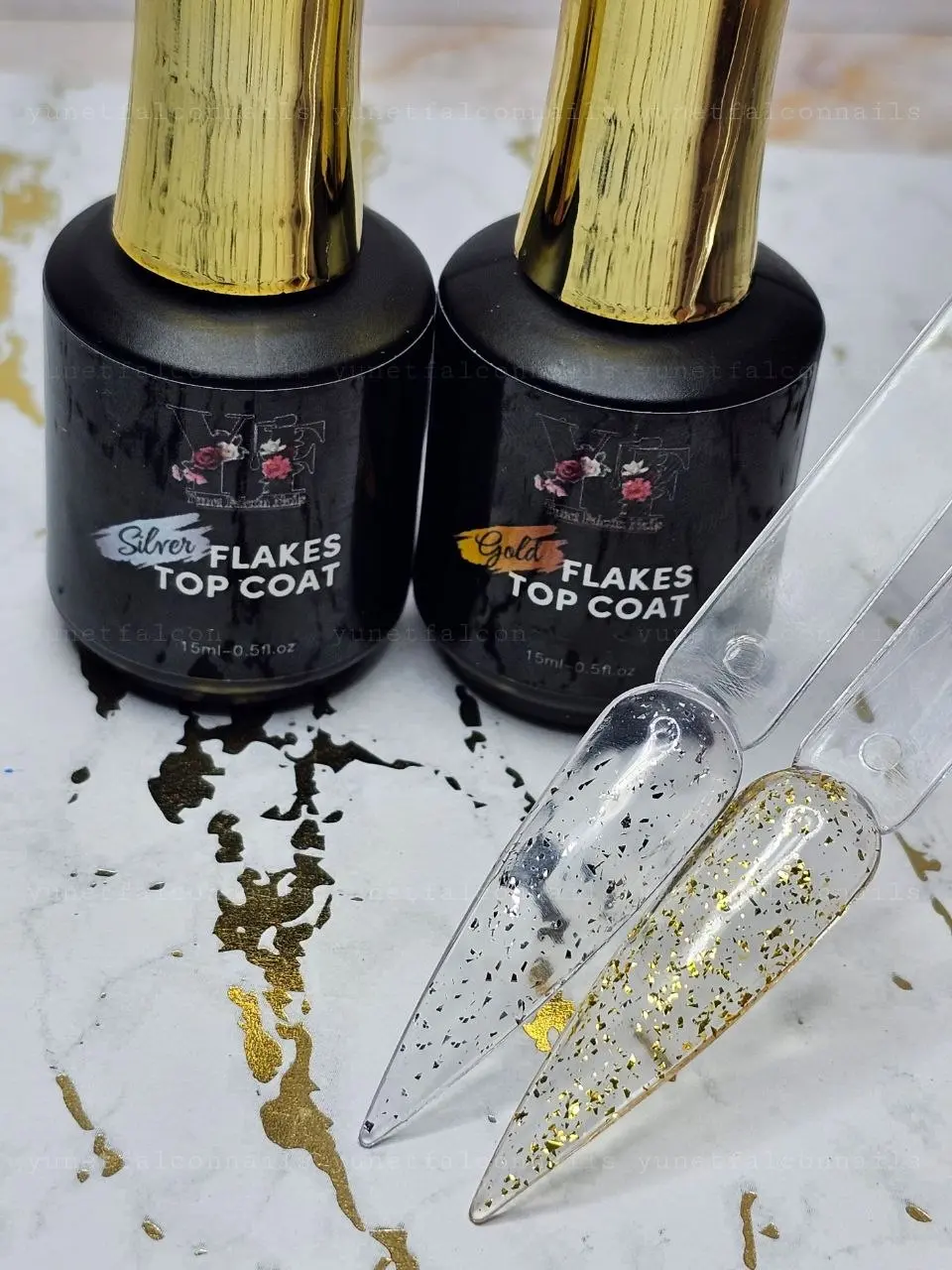 Flakes Top Coat Duo