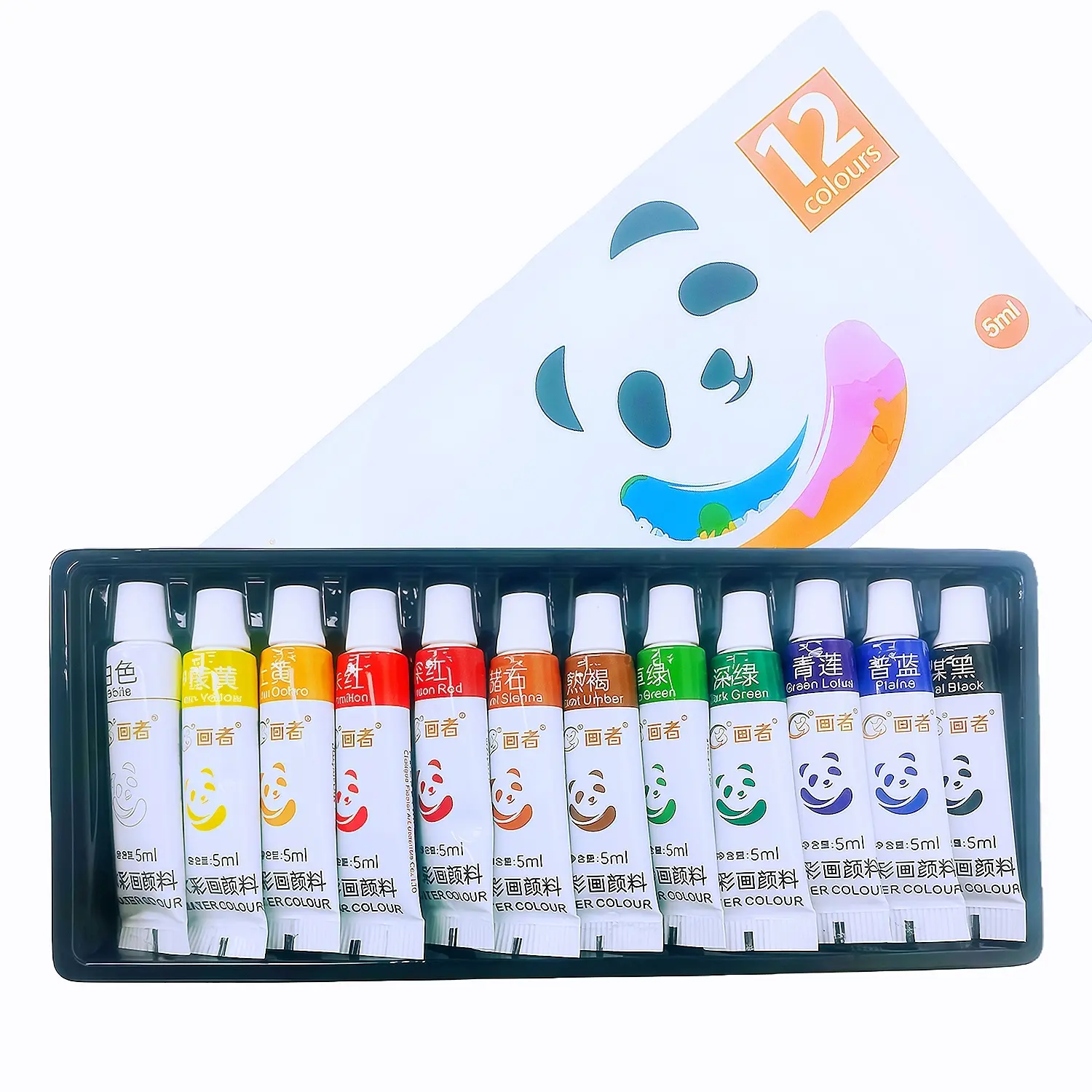 12/24 Color Acrylic Paint Set, 5ML Tubes, Professional Art Supplies for Artists, Students, DIY Crafts, Wall & Clothing Decorations, Diy Painting Supplies
