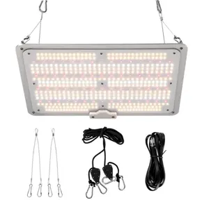 150W LED Grow Light Full Spectrum with Red & IR, Dimmable Quantum Board Plant Light for Indoor Plants Seedling, Veg and Bloom, 11.81×15.74in, 120V US Plug
