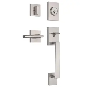 Nuk3y Haven Handleset Entry Door - Modern Design