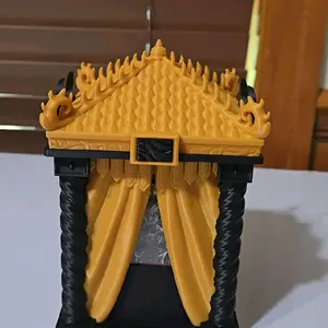 Avatar the Last Airbender: Fire Nation Throne MTG Deckbox 3D Print