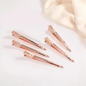 [West Kiss] 1 Count Hair Clip, Duck Bill Clips, Curl Clips with Holes for Hair Styling, Hair Coloring