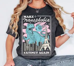 Make transphobia extinct again | stop transphobia | protect trans shirt | trans rights are human rights | trans lives matter | trans youth Hoodie, T-shirt and sweater gift