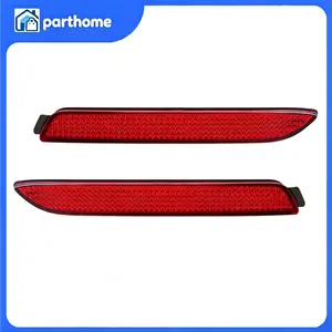 2PCS Bumper Reflector Set For 2011-2017 Toyota Sienna 2015-17 NX200t NX300h Rear