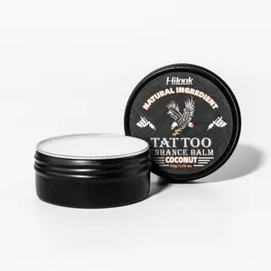 Hilook Tattoo Balm & Aftercare – Color Enhancement Brightens & Hydrates New & Old Tattoos Petroleum-Free Daily Tattoo Care Available in Coconut or Lavender & Frankincense