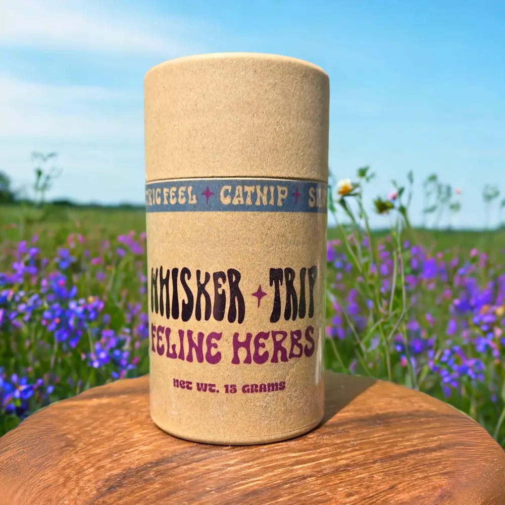 Organic Catnip & Silvervine Tube