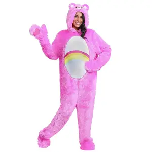 Plus Size Adult Care Bears Classic Cheer Bear Costume