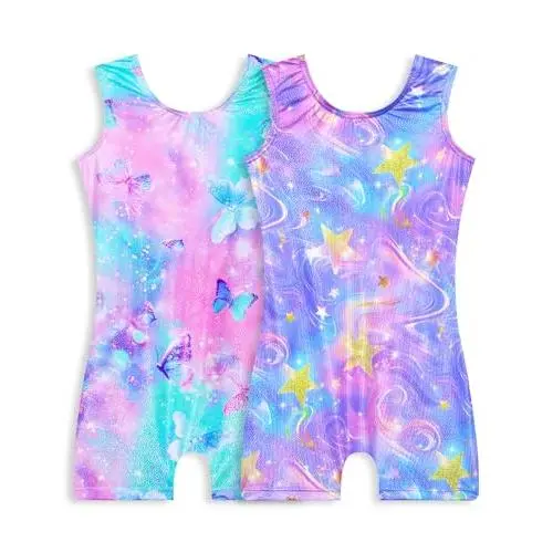 2pcs Purple Butterfly ＆ Purple Star