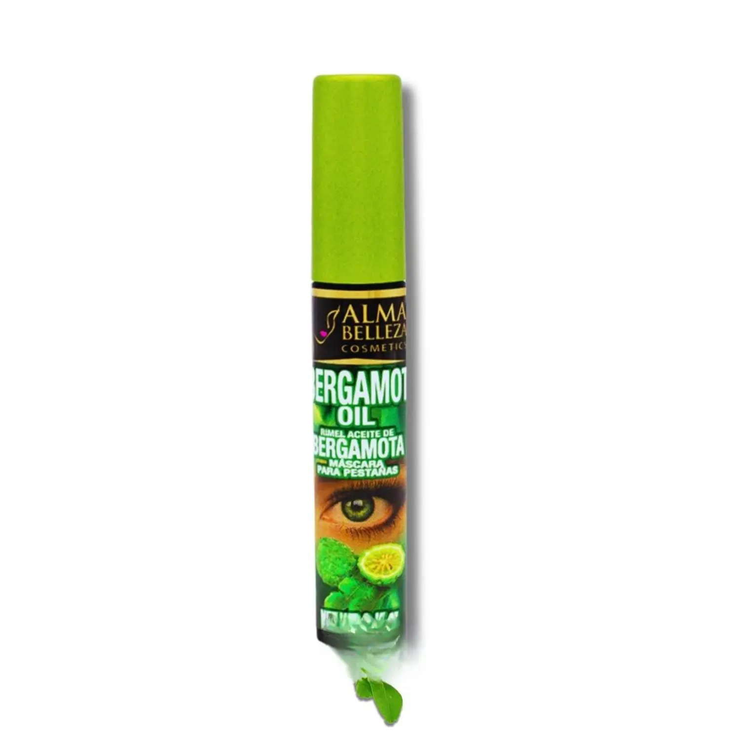 Bergamot Oil Thickening Mascara - Waterproof, Smooth, Lightweight, Pigment-Rich, Enriched with Panthenol & Silicone - Nourishing Formula for Voluminous, Dramatic Lashes