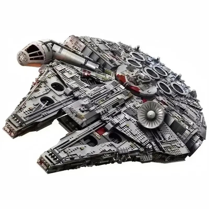 7541PCS Luxury Sci-Fi Spacecraft Building Blocks Set, with Numbered Parts Bags, Large DIY Assembly Construction Model, Collectible Display Bricks for Adults, Birthday and Festival Gifts