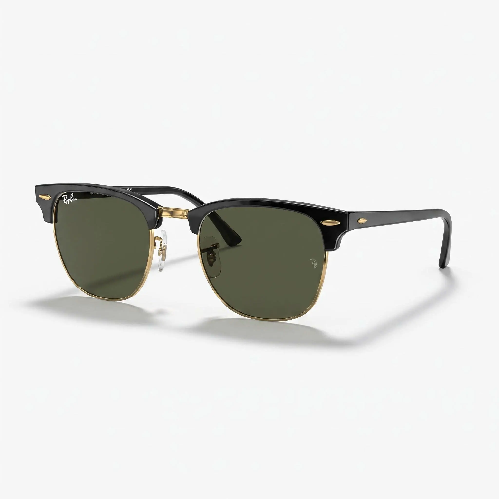Ray-Ban n Clubmaster Heritage Sunglasses – UV400 Black Frame Eyewear for Men