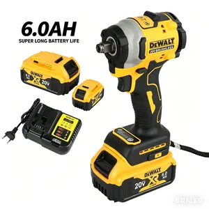 DEWALT DCF850 20V Cordless Impact Wrench | High Torque Power Tool | Rechargeable Lithium Battery | Heavy-Duty Electric Wrench for Auto & Construction professional grade