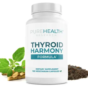 Optimize Your Thyroid Health & Hormone Balance with Thyroid Harmony Formula: The Natural Solution for Fatigue, Brain Fog & Weight Management  | 120 Capsules