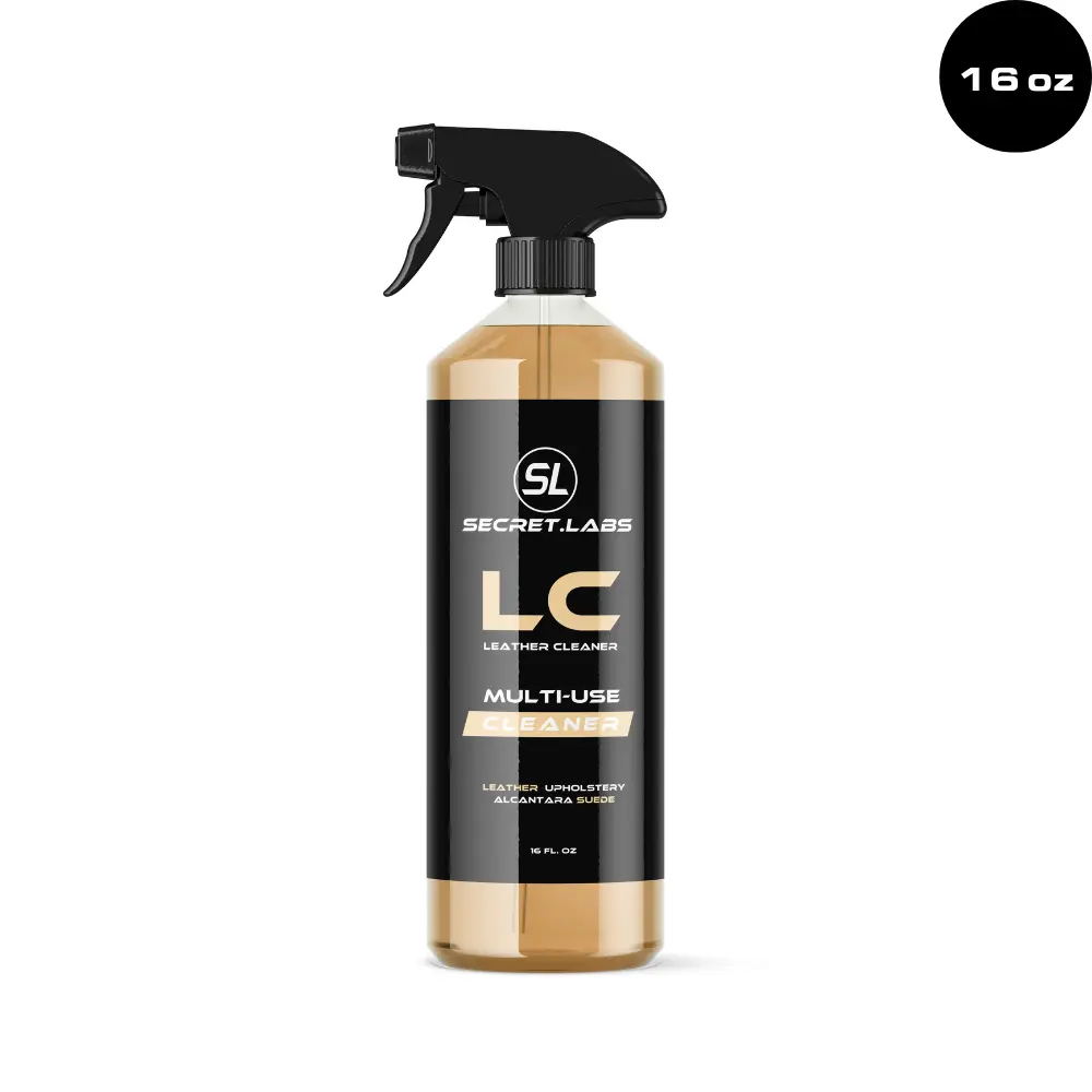 Leather Cleaning Kit (16oz) - Multi-Use Automobile Cleaner, Interior Cleaner, Car Care Kit, Car Detailing Accessories for Automotive & Household Needs