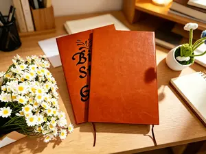 A5 Size 66-Page Christian Bible Daily Devotional Journal with PU Leather Cover, Bible Verse Faith-Strengthening Personal Study Tool, Ideal Christian Gifts for Adult Birthday Presents