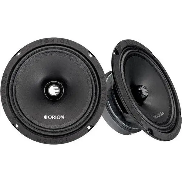 Orion CM852 Midrange Car Speaker - 1200W Max, 300W RMS, 81mm, Cooled Voice Coil, Accurate Sound Reproduction, Enhanced Audio Clarity, Aftermarket Stereo Head Unit Speakers, Car Audio System, Durability, Minimizes Vibrations
