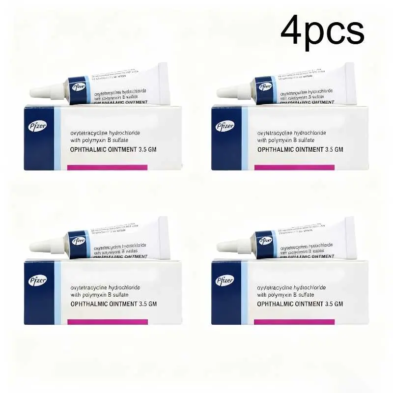 4pcs Eye Ointment – Soothes Redness & Irritation, Single Tube