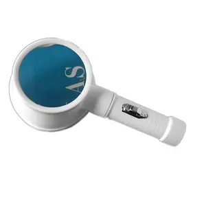 212 MAIN Collectors Illuminated Magnifier - White, Glass Lens, Bright Light, for Office Desk Organizers & Supplies, Desk Accessories, Work Desk Accessories
