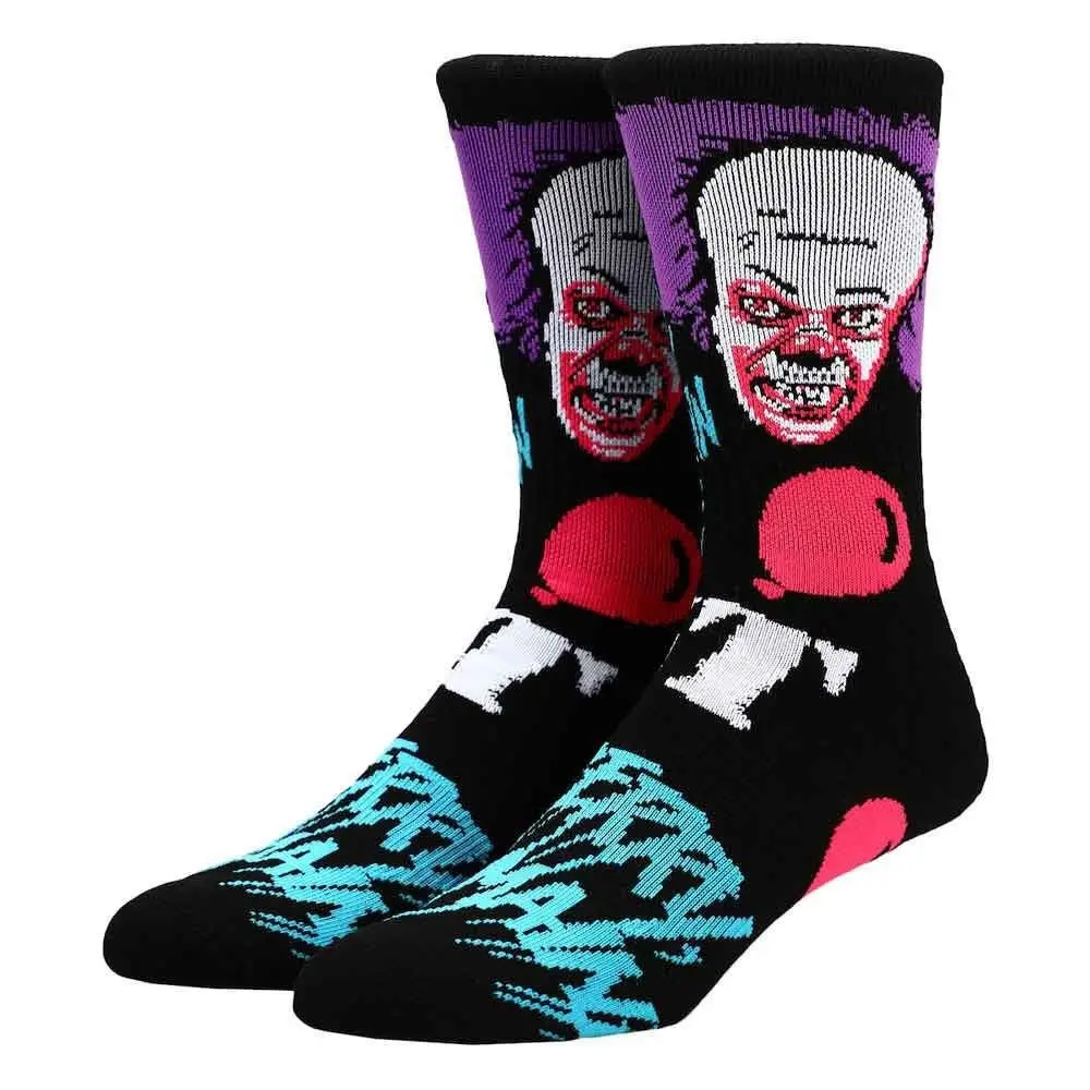 Women's Classic Black Light Crew Socks, Polyester-Spandex Blend, Compression Design, Above Ankle Mid-Calf Length, With Pockets, Above Ankle Mid-Calf Socks, Arch Support