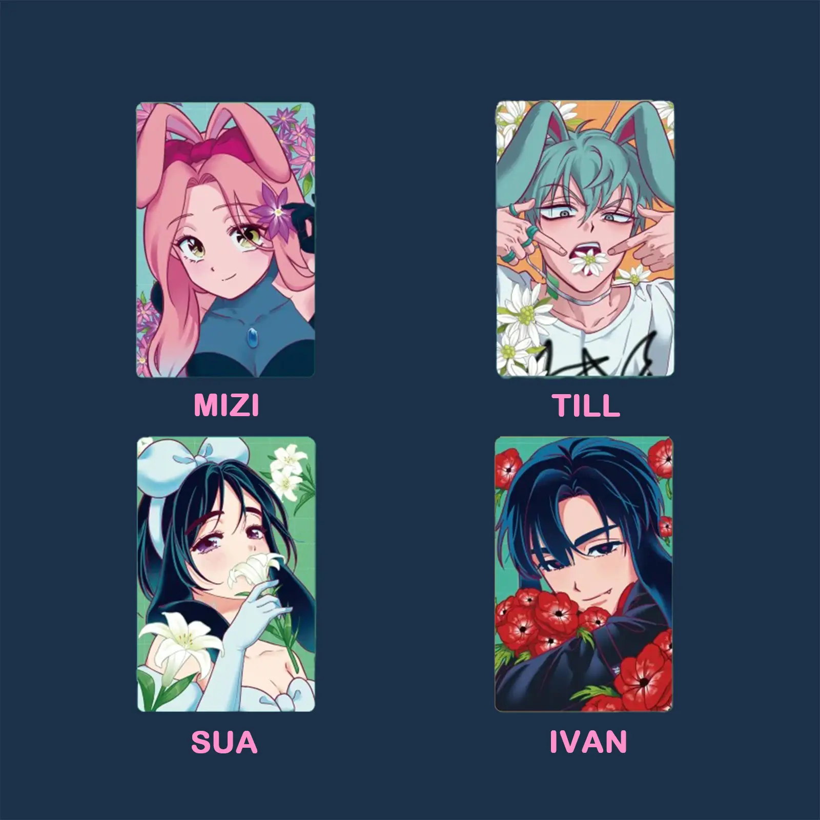 Alien Stage Rabbit Series Card Suits B, Card Packs, Collectible Trading Cards