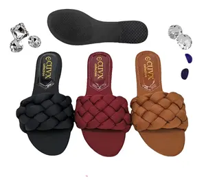Braided Strap Slippers for Women