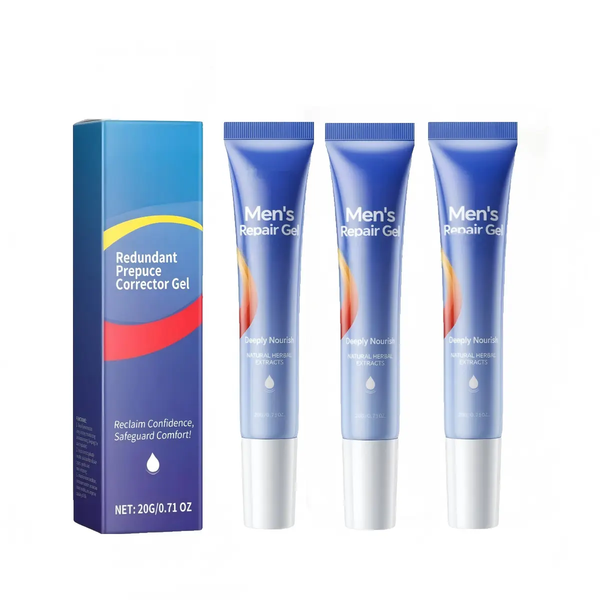 3pcs Gentle Hydrating Corrector Gel-Soothing Moisture & Skin Repair Gel for Daily Skincare