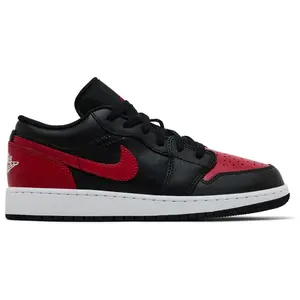 Nike Air Jordan 1 Low Bred Twist (GS) 553560-067 Youth Fashion Shoes New