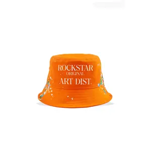 Neppy Orange Bucket Hat