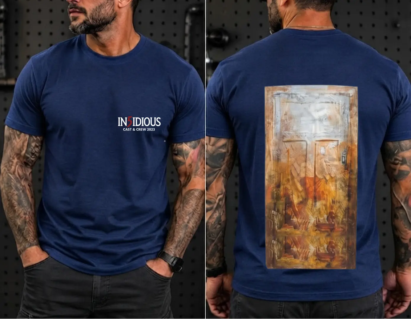 Insidious Halloween T-Shirt, Horror Movie Graphic Tee, Paranormal Scary Shirt for Men, Vintage Halloween Horror Fan Gift
